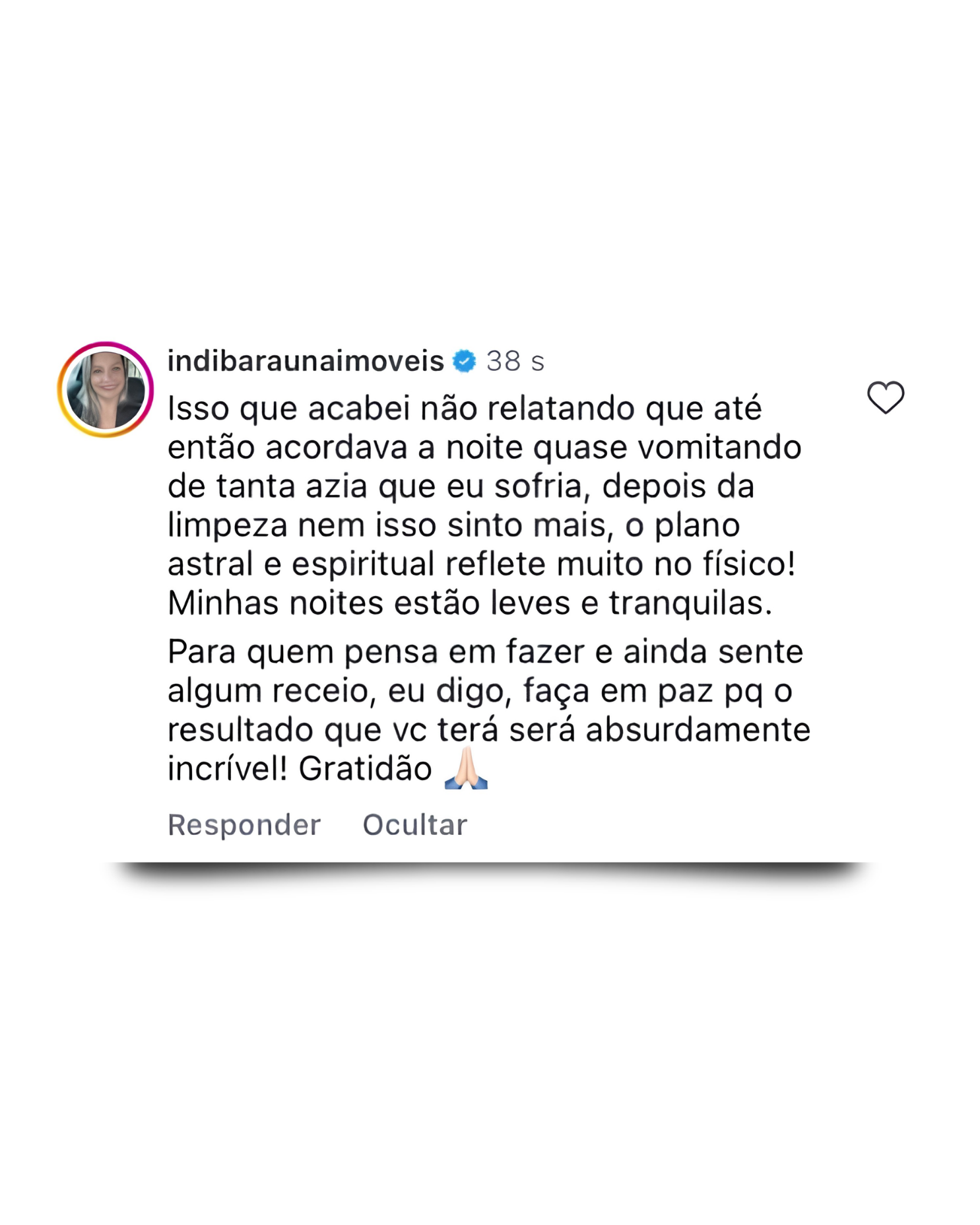 Depoimento real de uma pessoa atendida pela Xaxa — relato 1